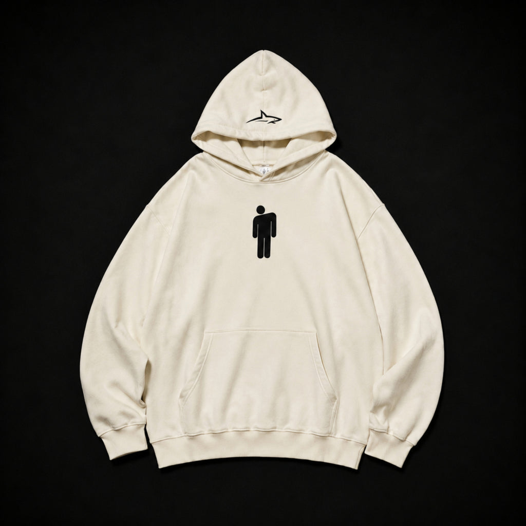 Buzo Billie Eilish Oversize Blanco