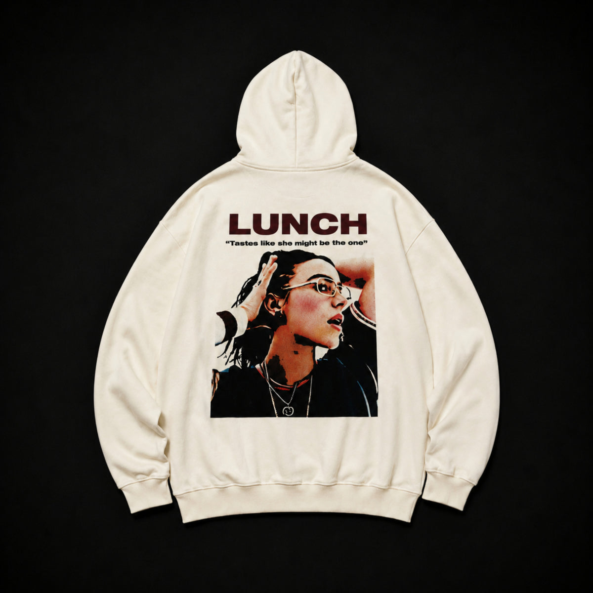 Buzo Billie Eilish Oversize Blanco