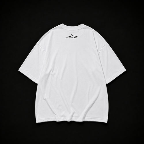 Remera Bad Bunny Oversize Blanca