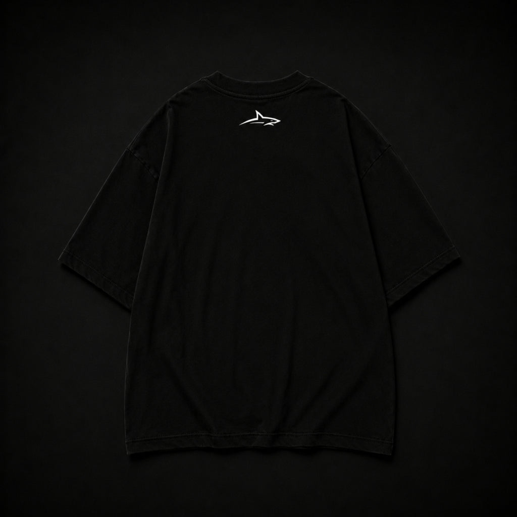 Remera Duki Oversize Negra