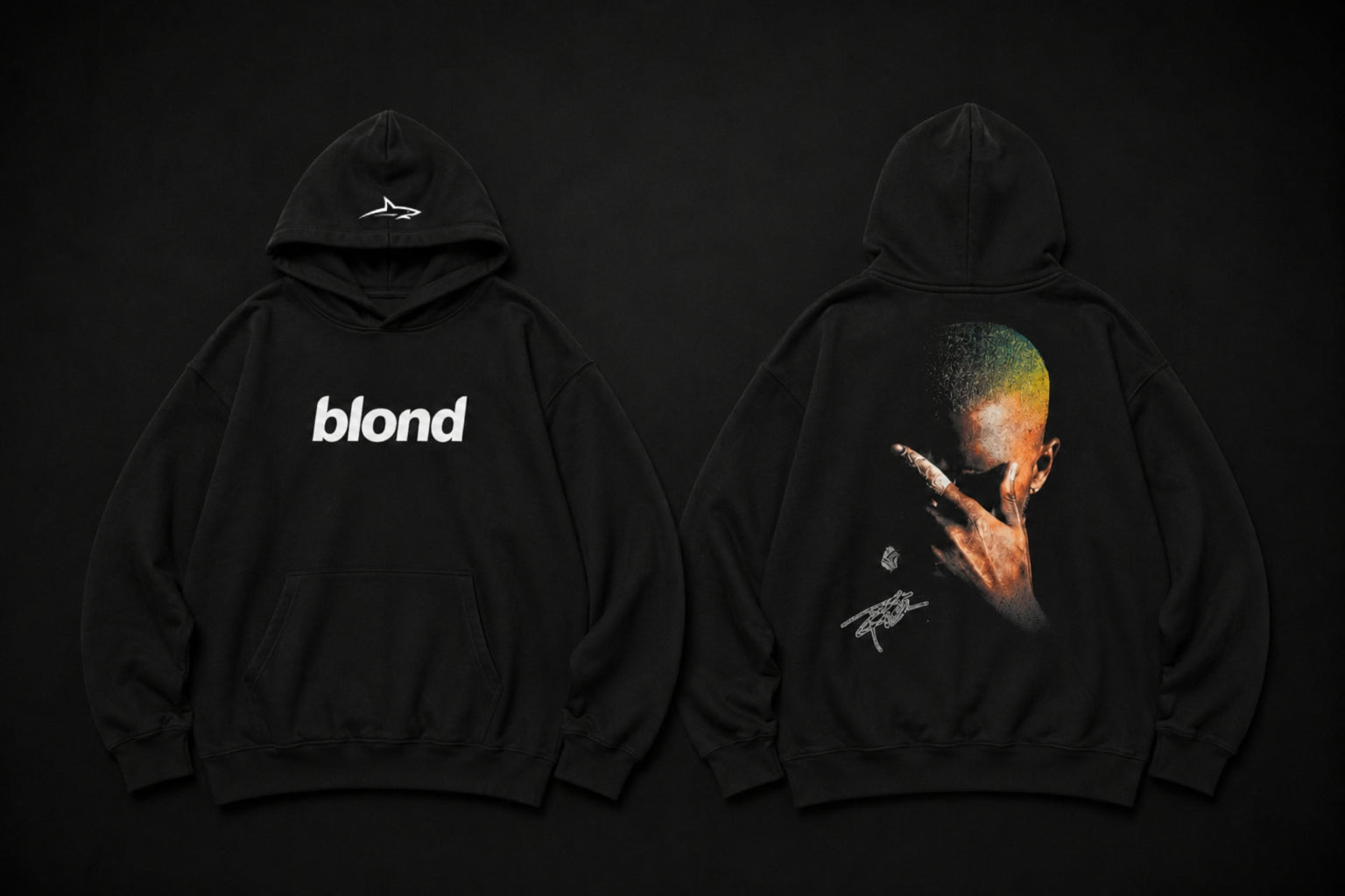 Buzo Frank Ocean Oversize Negro